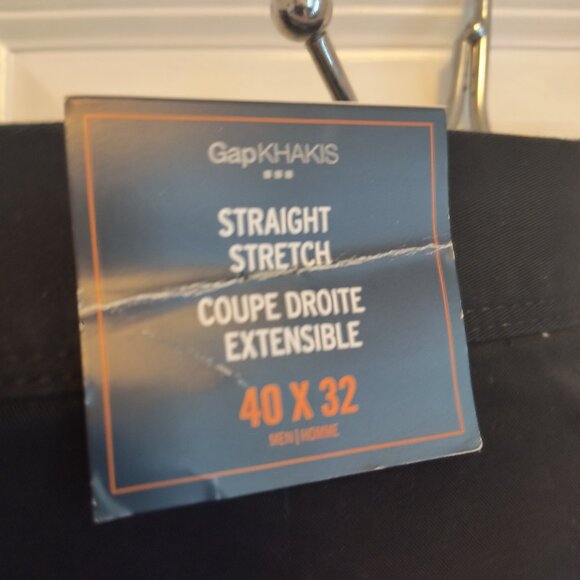 New Gap Khakis Straight Stretch MENS 40/32 Pants - Picture 11 of 11